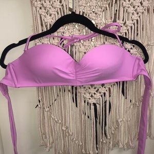 Purple bikini top size medium